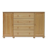 Casarredo DK-123 komoda so 4 zásuvkami morenie dub