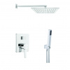 INVENA - Podomietkový set GLAMOUR chróm TREND BS-02-0K1-V