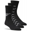 Reebok Performance Classic Foundation Crew 3 Pack Black 40-42