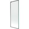Mexen Next L vaňová zástena 1-krídlová 70 x 150 cm, čierny vzor, gun metal - 895-070-000-03-70-95