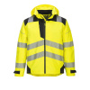 PORTWEST HI-VIS EXTREME RAIN PW360 / Vysoko nepremokavá bunda - HV žltá/čierna XL