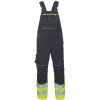 CERVA KNOXFIELD HVPS DW / Nohavice s trakmi v kombinácii s HI-VIS spodnou časťou nohavíc - žltá/antracit 48