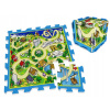 Joko Penové Puzzle Mesto s cestami pre autá 31cm x 31cm