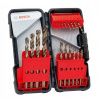 BOSCH 18-dielna súprava vrtákov do kovu Toughbox HSS-Co, DIN 338, 135 ° 2607017047
