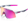 100% S3 - Polished Translucent Grey - Purple Multilayer Mirror Lens