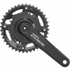 Shimano Stred Cues FC-U4000 175mm 40/26z. 9/10/11-k. čierny na štvorhran bez ložísk