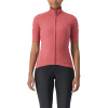 Castelli Perfetto RoS 2 W Wind, Mineral red/ Silver reflex Veľkosť: S Dámsky dres/bunda s krátkym rukávom do daždivých a veterných podmienok