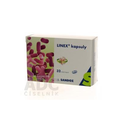 Sandoz Pharmaceuticals d.d. LINEX kapsuly cps dur (blis.Al/Al) 1x32 ks