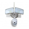 V-TAC LED reflektor 3v1 (senzor pohybu, kamera, WiFi) 18W 600lm biely Farba svetla: studená (6000K)