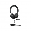Jabra Evolve2 40 SE Slúchadlá s mikrofónom Kábel Pres hlavu Hovor / hudba USB Typ-C Čierna (24189-999-899)