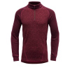 DEVOLD Duo Active Merino Zip Neck Jr Port - 14