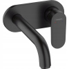Čierny flush -Mountovaný hansgrohe washbasin faucet (Čierny flush -Mountovaný hansgrohe washbasin faucet)