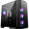 MSI skriňa MAG PANO 100R PZ Black/ bez zdroja/ ľavé a predné sklo/ 4x 120 mm A-RGB fan/ 1x USB-C/ 1x USB3.2/ čierna