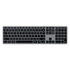 Wireless Keyboard Qwerty Satechi Slim X3 St-Btsx3M Space Gray