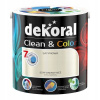 Dekoral Clean & Color 2,5l CHIFFON BÉŽOVÁ (Dekoral Clean & Color 2,5l CHIFFON BÉŽOVÁ)
