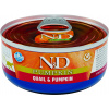 N&D GF Cat Pumpkin Adult Quail & Pumpkin 80 g