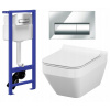 WC MISA - CERSANIT FRAME CREA TOILET BOWL FREEFULL CLEANON (WC MISA - CERSANIT FRAME CREA TOILET BOWL FREEFULL CLEANON)