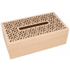 Drevená krabička ARTEMIO box na servítky - folk vzor