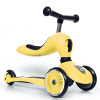 Scoot & Ride Odrážadlo a kolobežka 2v1 Highway Kick Lemon