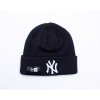 Kulich New Era - MLB Essential Cuff Knit Beanie - NY Yankees - Black / White velikost One Size (56-59 cm)