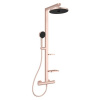 Ideal Standard Ceratherm Alu+ sprchový systém s termostatickou batériou a 2 poličkami BD583RO