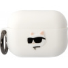 Karl Lagerfeld Apple AirPods Pro 2 cover Silicone Choupette Head 3D KLAP2RUNCHH