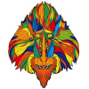 IZMAEL Drevené Monkey/M 140 dielov