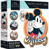 Trefl Drevené puzzle 160 dielikov - Retro Mickey Mouse / Disney Mickey Mouse and Friends 20191