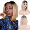 Blond ombré parochňa Wanda so sieťkou (lace front)
