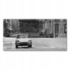 Paris Retro Auto 100x50 Sklenené panely pre kuchyňu (Paris Retro Auto 100x50 Sklenené panely pre kuchyňu)