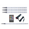 RGB LED Pás do Auta s Hudobným Režimom 4x30cm + Osvetlenie Batožinového Priestoru