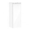 Hansgrohe Xelu Q - Bočná skrinka 40x107x35 cm, 1 dvierka, pánty vpravo, lesklá biela/matná biela 54131700