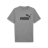 Pánske Tričko s krátkym rukávom PUMA ESS NO. 1 LOGO TEE 68253203 – Sivá