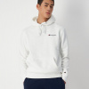Mikina CHAMPION biela Hooded Sweatshirt 219835 WW001 WHT Veľkosť L