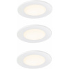 Nordlux Leonis zapustené svietidlo 3x4.5 W biela 49160101