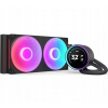 Vodné chladenie NZXT Kraken Elite 280 RGB V2 LCD Čierna
