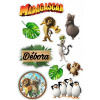 CUKROVÁ TLAČ jedlý obrázok na tortu Cukrová hmota MADAGASKAR LEW ALEX SADA 10