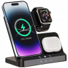 Nabíjačka Bezdrôtová indukčná Qi QC 3.0 3v1 rýchla pre Apple iPhone Air