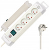 Predlžovací Kábel do zásuvky Brennenstuhl 1,8 m, 4 ks, biely