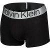 Calvin Klein CKR STEEL COTTON-TRUNK 3PK čierna,strieborná Pánske boxerky M