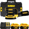DEWALT 18V XR 125 mm aku excentrická brúska, 2x 5,0 Ah DCW210P2-QW