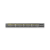 ZyXEL GS2220-50HP,EU region,48-port GbE L2 PoE Switch with GbE Uplink (1 year NCC Pro pack license bundled) GS2220-50HP-EU0101F
