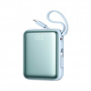Joyroom JR-PBF27 Powerbank, 10000mAh 22.5W, vstavané káble, svetlomodrá