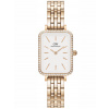 DÁMSKE HODINKY DANIEL WELLINGTON Quadro Rose Gold DW00100672 + BOX (zw519h)
