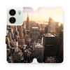 Flipové pouzdro Mobiwear - Xiaomi Redmi 13C - M138P New York (Knížkové flip pouzdro, obal, kryt na mobil Xiaomi Redmi 13C - M138P New York, materiál Umělá kůže + TPU - ochrana 360°, stojánek, silikono