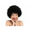 Party Deco parochňa dlhé vlasy čierna afro