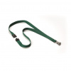 Snúrka na krk Závesný remienok DURABLE SOFT COLOUR 15mm tmavozelený 10ks