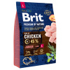 Brit Premium by Nature granuly Junior kura L 3 kg