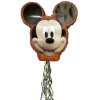 Piňata Myšiak Mickey Mouse – 51 × 46,5 × 8 cm – ťahacia 11179663095