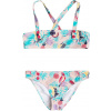 detské dvojdielne plavky ROXY VINTAGE TROPICAL Tropical Peach Parrots Island - MDR6 3 years